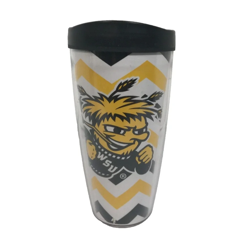 Signature USA Wichita State University WSU WuShock Insulated Travel Tumbler Cup